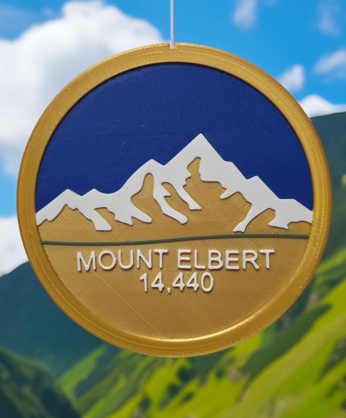 Colorado 14er Summit Coin