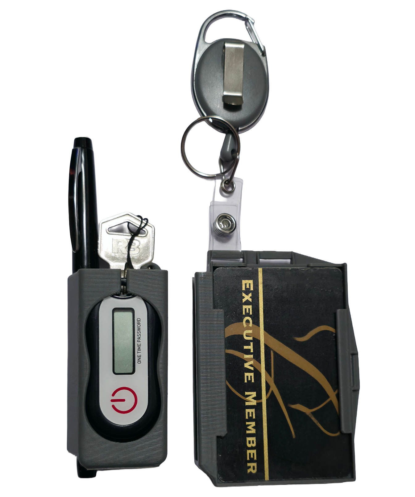4 Card ID Badge Holder
