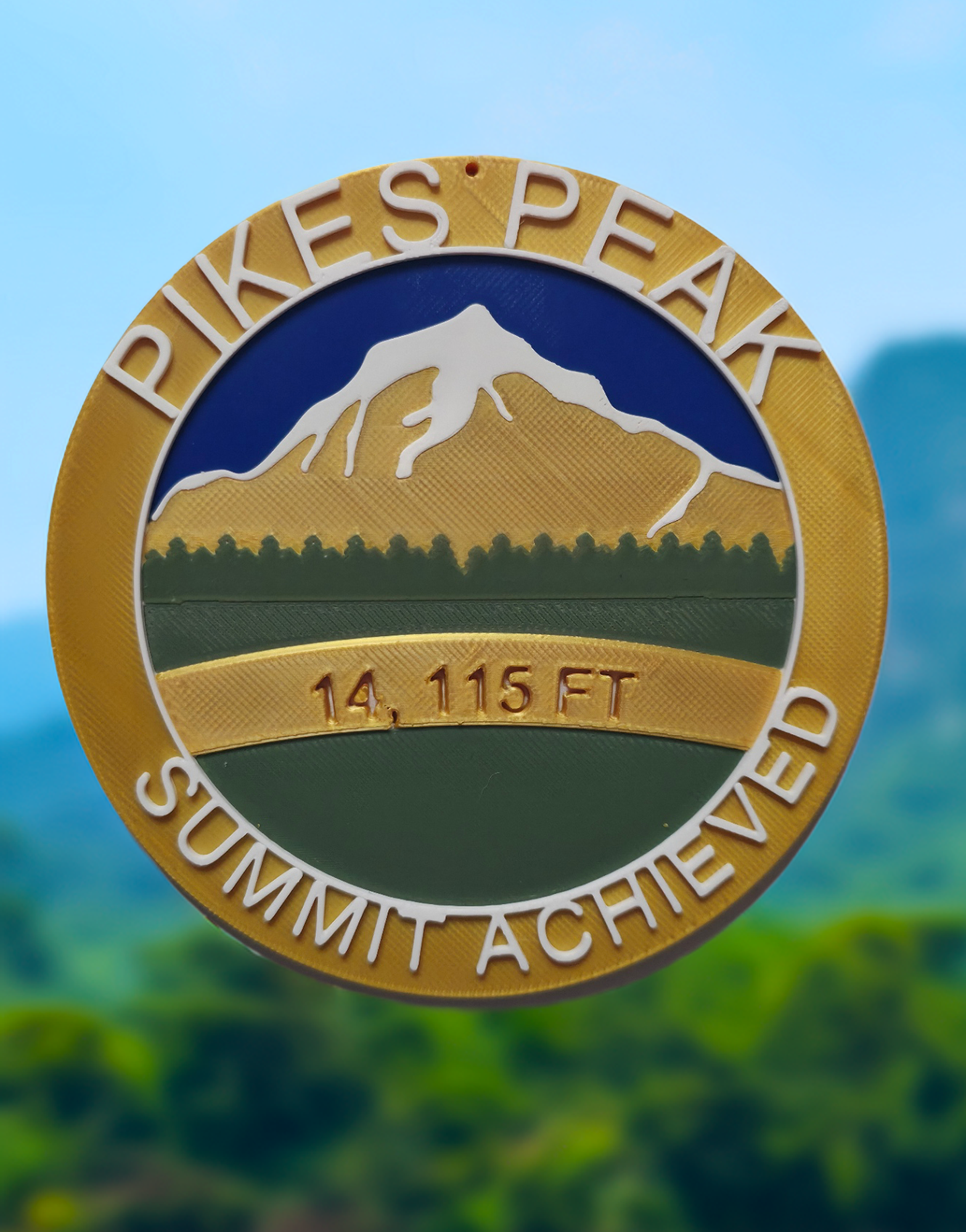 Colorado 14er Summit Coin